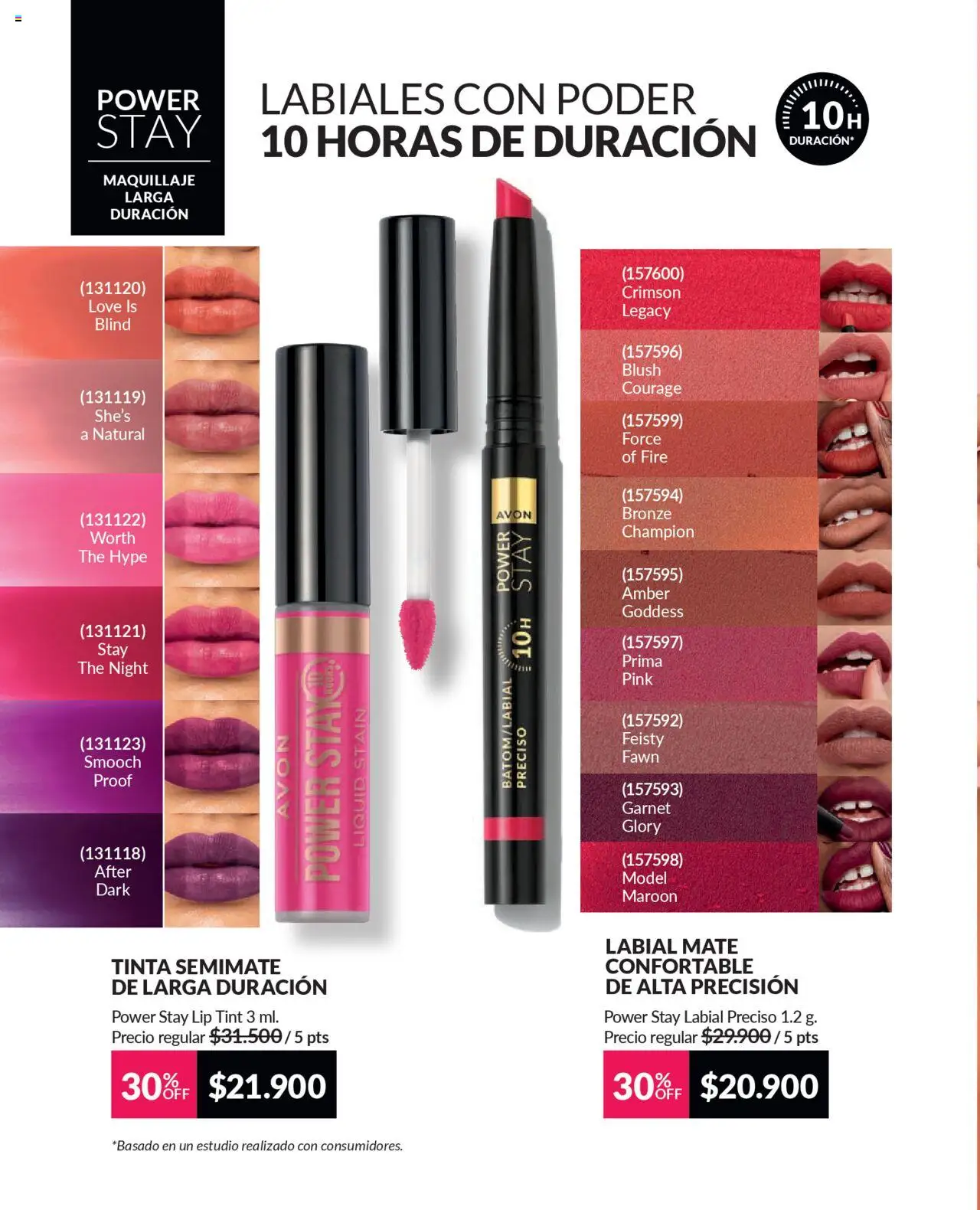 Avon revista - valida desde el 12.09.2025 | Página: 29 | Productos: Maquillaje