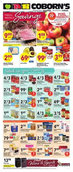 Preview of Coborn's weekly ads valid from 15.10.2025