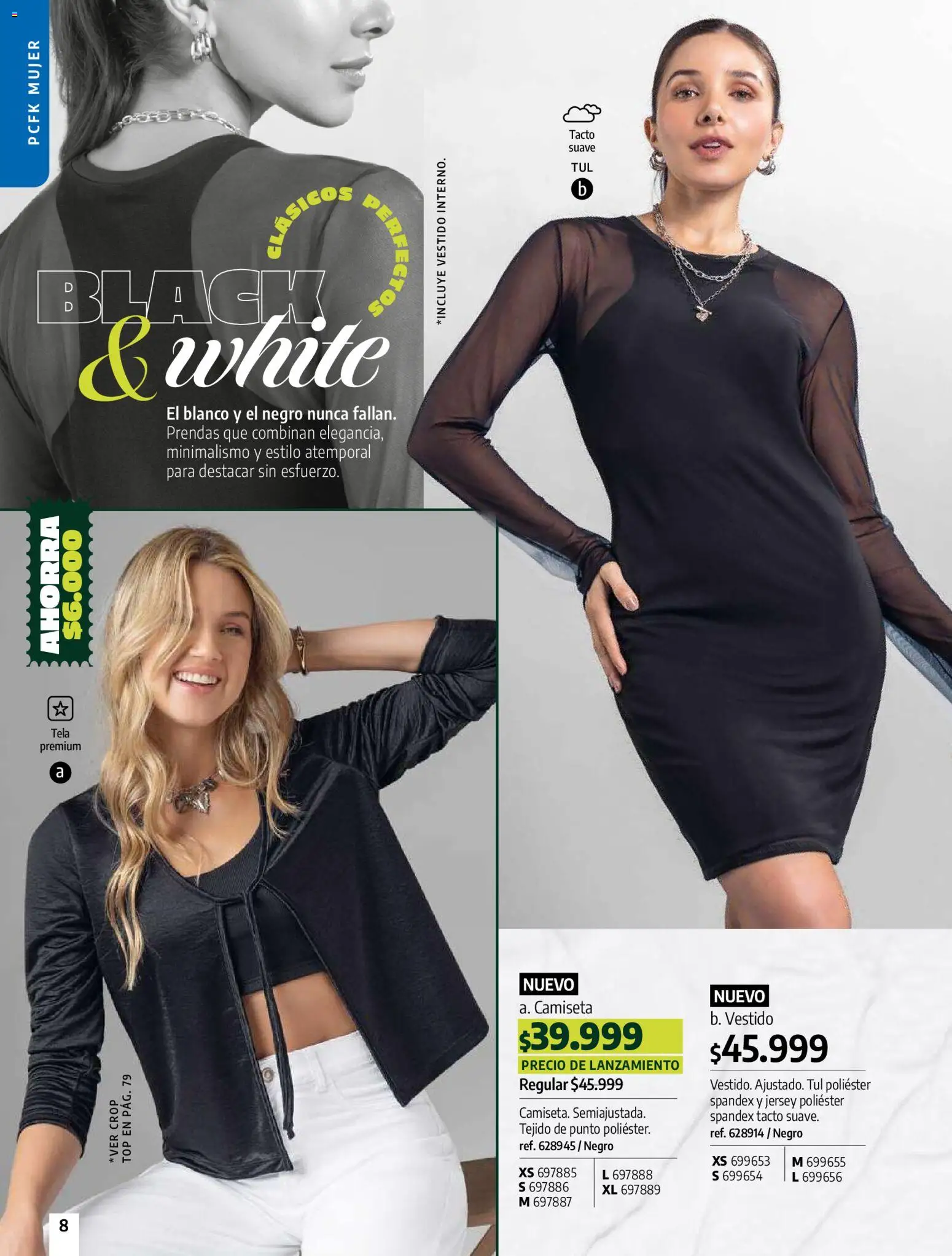 Pacifika revista - valida desde el 01.02.2026 | Página: 8 | Productos: Camiseta, Top, Vestido