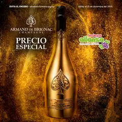 Vista previa de Bodegas Alianza catálogo Champagne Armand de Brignac Brut Gold , nuevo folleto de la tienda, válido en México a partir del 10.12.2025