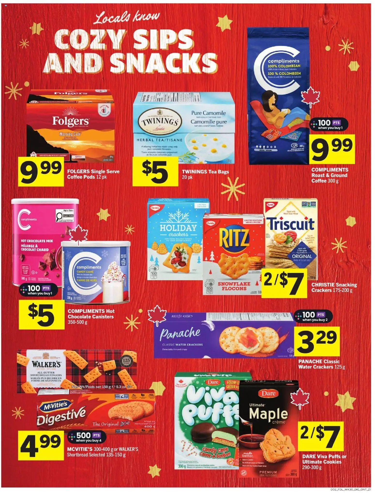 Foodland flyer valid from 20.11.2025 | Page: 6 | Products: Tea, Cookies, Coffee, Chocolate