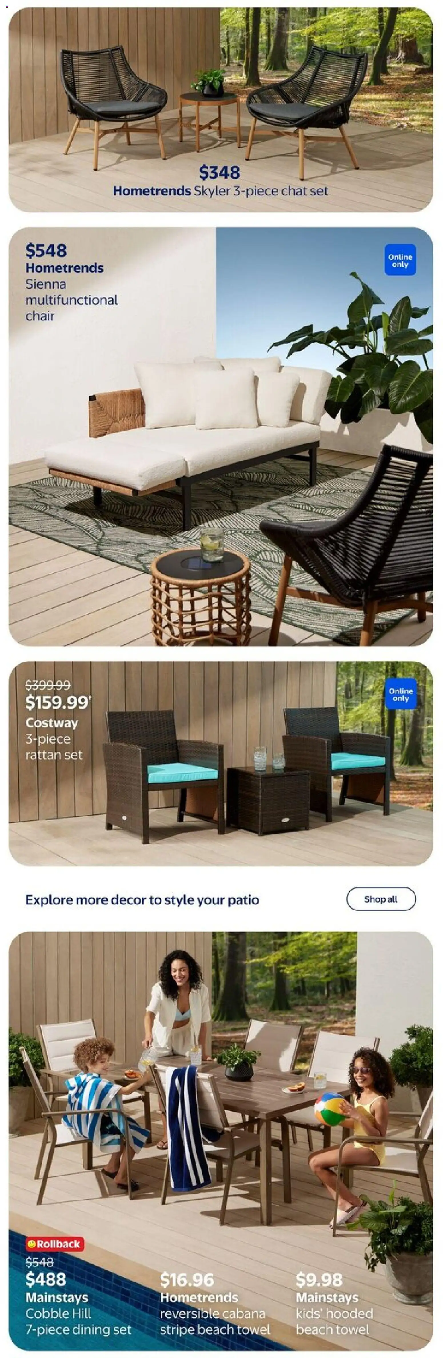Walmart flyer valid from 30.04.2026 | Page: 17 | Products: Chair