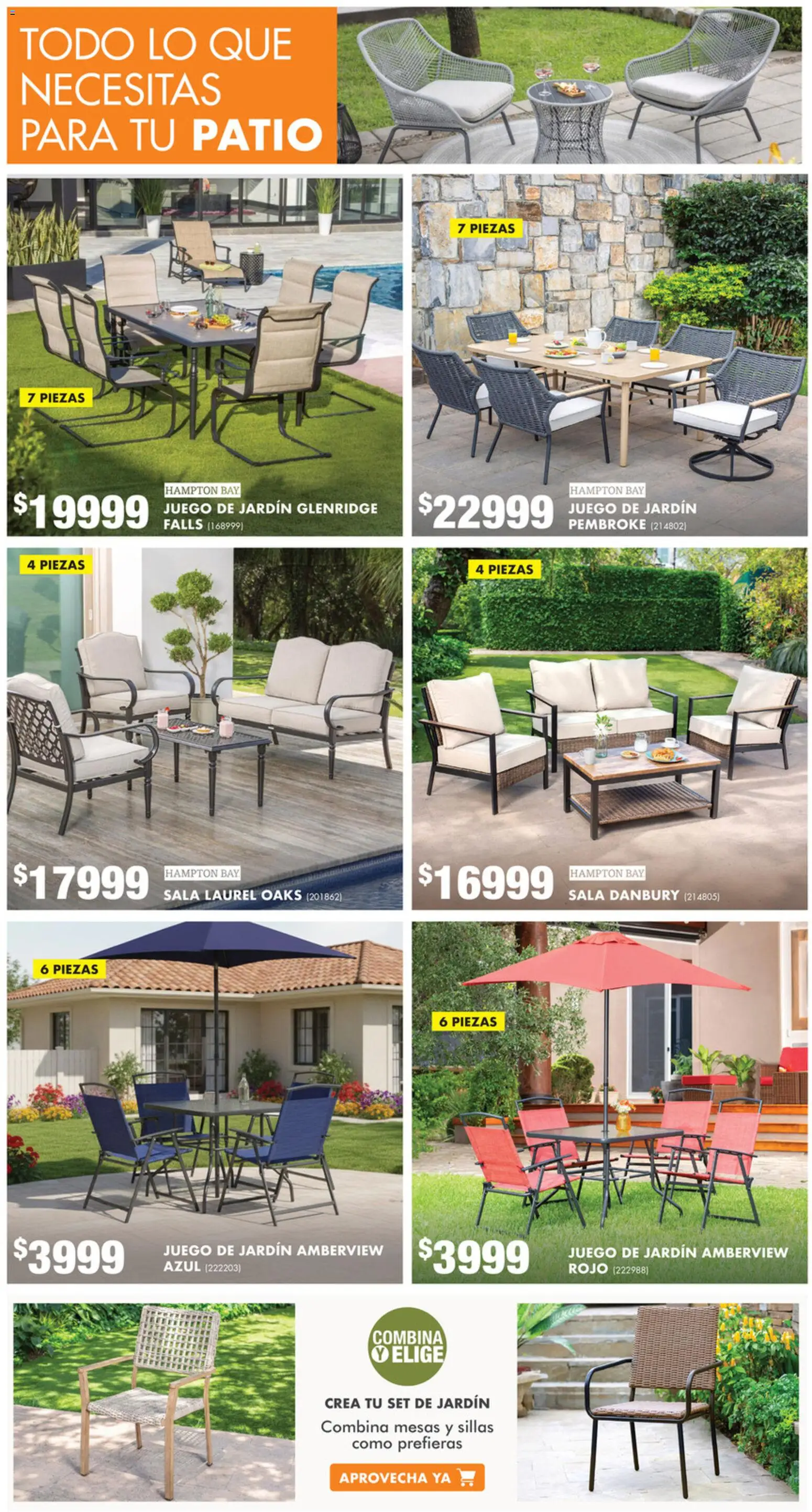 Nuevas ofertas de Home Depot válidas en toda la República Mexicana desde el 12.02.2026. ¡Encuentra las mejores ofertas en Home Depot catálogo! | Página: 10 | Productos: Juego