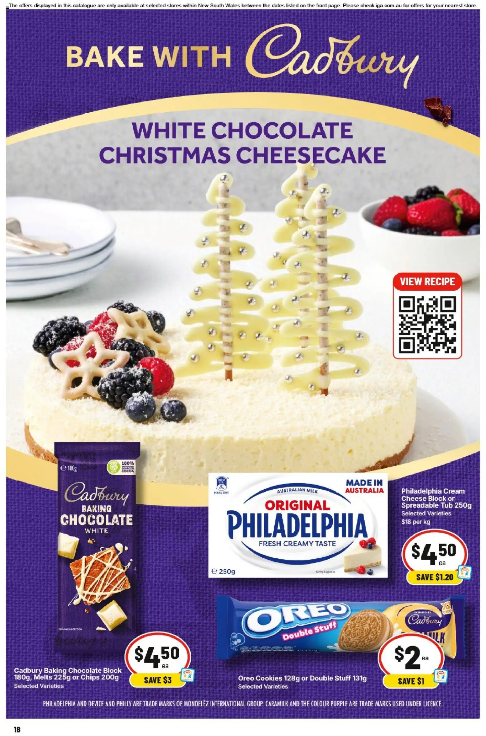 IGA catalogue - valid from 17.12.2025 | Page: 19 | Products: Milk, Chocolate, Chips, Cream