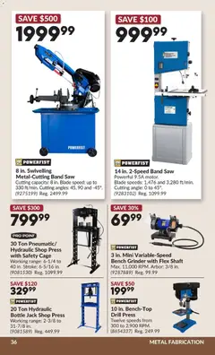 Preview of Princess Auto - 2 Week Sale! from shop Princess Auto valid from 13.01.2026 | Page: 42 | Products: Grinder