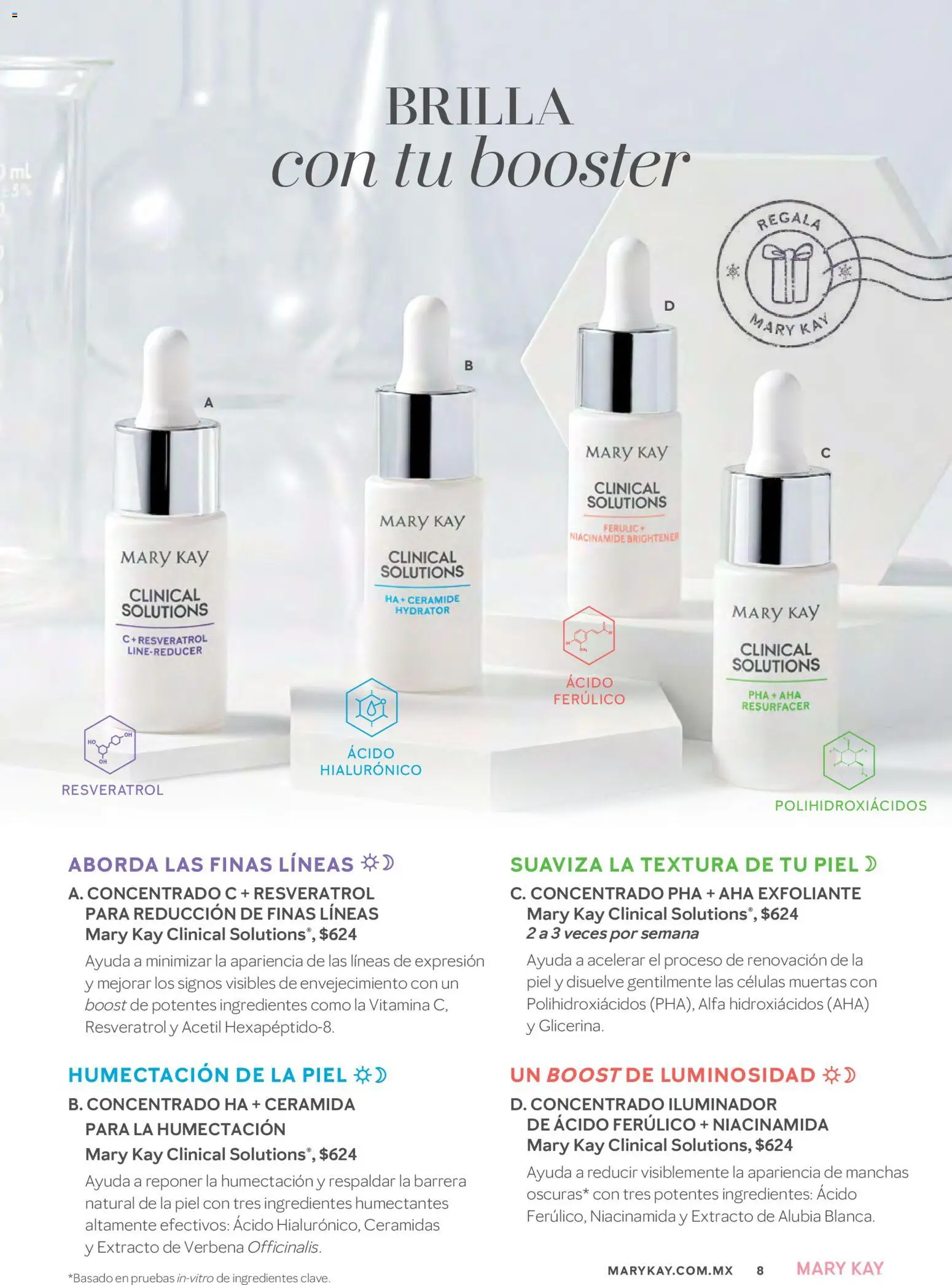 Nuevas ofertas de Mary Kay válidas en toda la República Mexicana desde el 01.11.2025. ¡Encuentra las mejores ofertas en Mary Kay catálogo! | Página: 8 | Productos: Iluminador