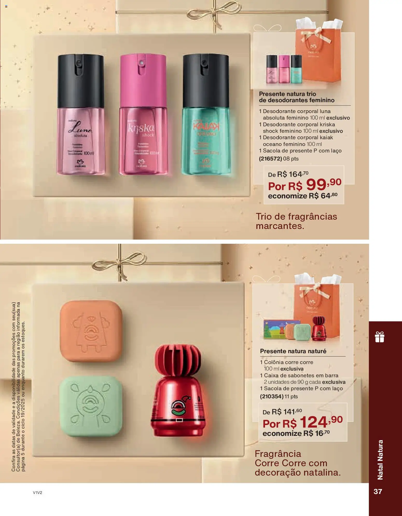 Natura Folheto - válido de 26.11.2025 | Página: 37 | Produtos: Fragrância, Desodorante, Caixa