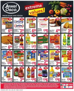 Preview of Jewel Osco weekly ads valid from 24.09.2025 | Page: 2 | Products: Bread, Tea, Pasta, Sausage