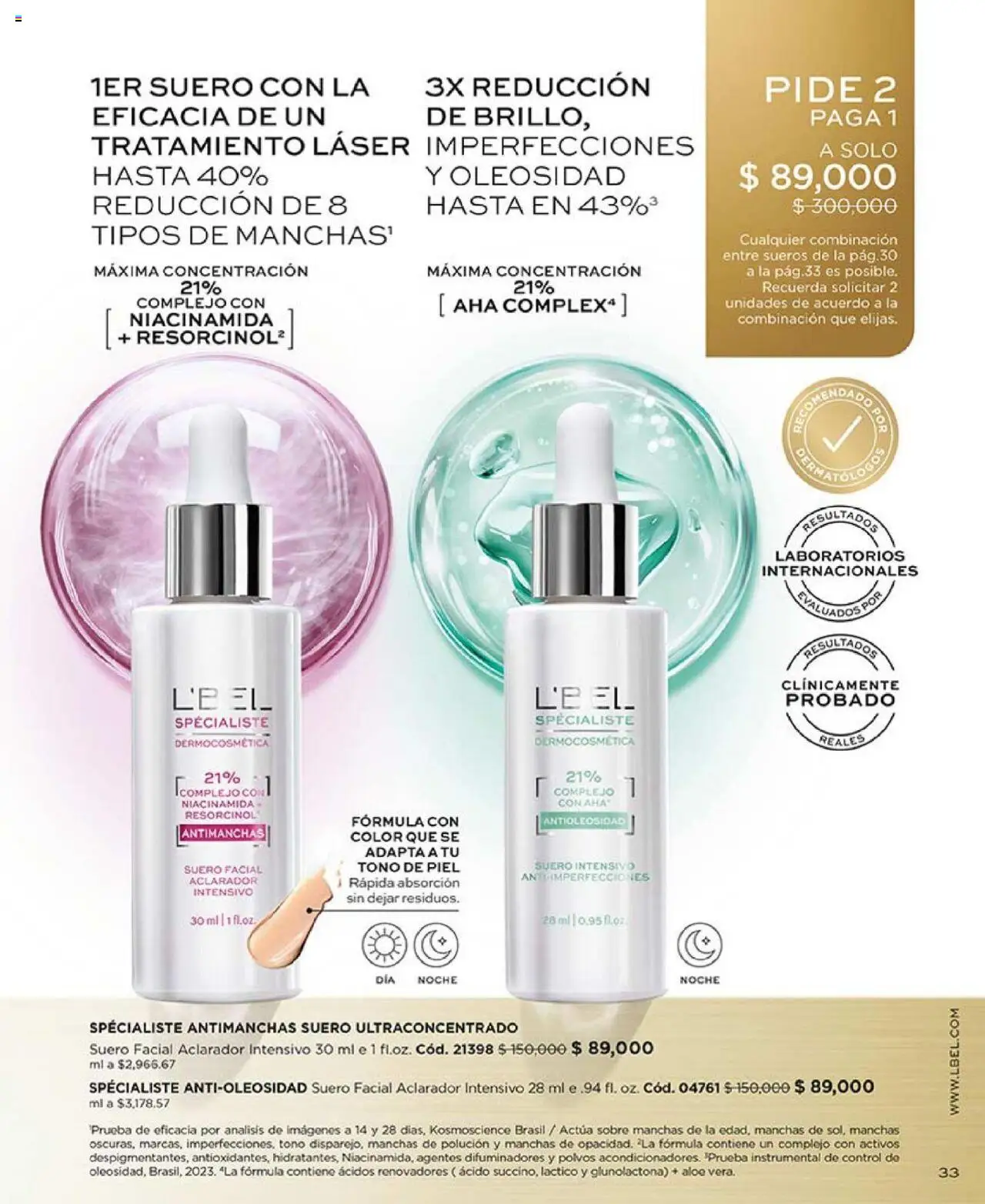 L'Bel revista - valida desde el 14.10.2025 | Página: 33 | Productos: Sobre, Combinación