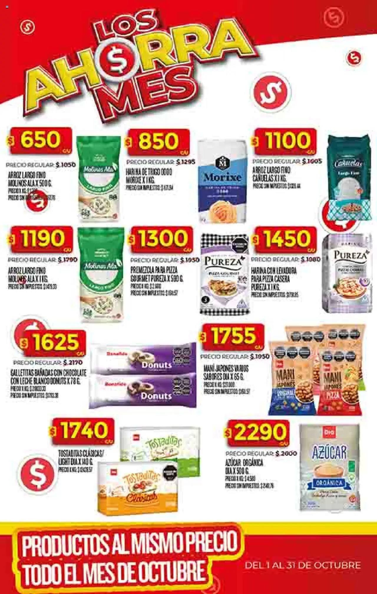 Dia - Ofertas - Salta y Jujuy │ válido desde el 15.10.2025 | Página: 29 | Productos: Galletitas, Mani, Leche, Pizza