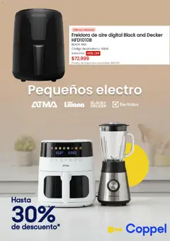 Vista previa Coppel catálogo válido desde el 20.03.2026 | Página: 5 | Productos: Freidora, Freidora de aire