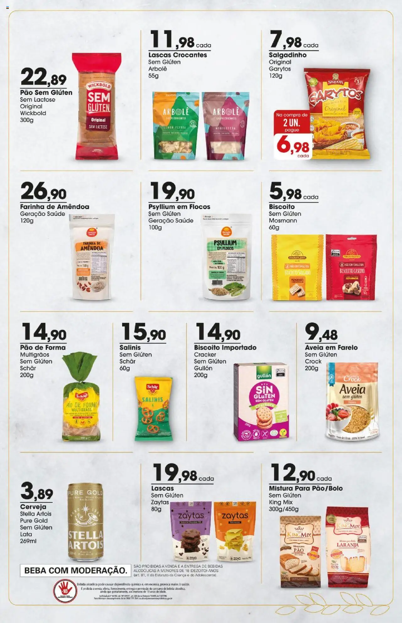 Zaffari Folheto - válido de 01.09.2025 | Página: 7 | Produtos: Biscoito, Cerveja, Flocos, Bebida