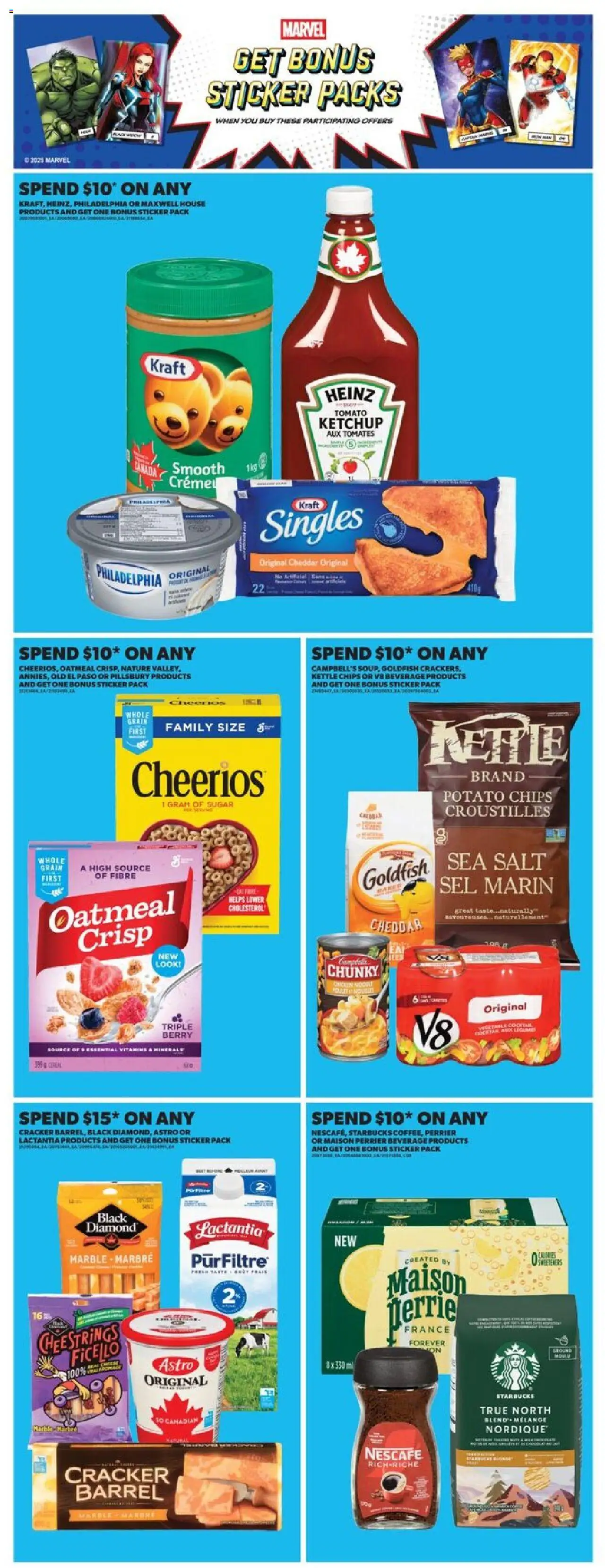 Real Canadian Superstore flyer valid from 11.09.2025 | Page: 9 | Products: Chips, Ketchup, Kettle, Chicken