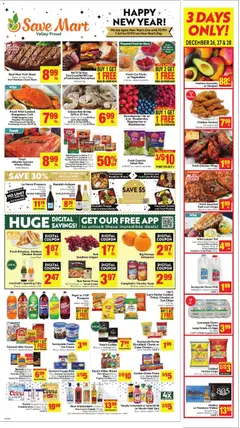 Preview of Save Mart weekly ads valid from 26.12.2025
