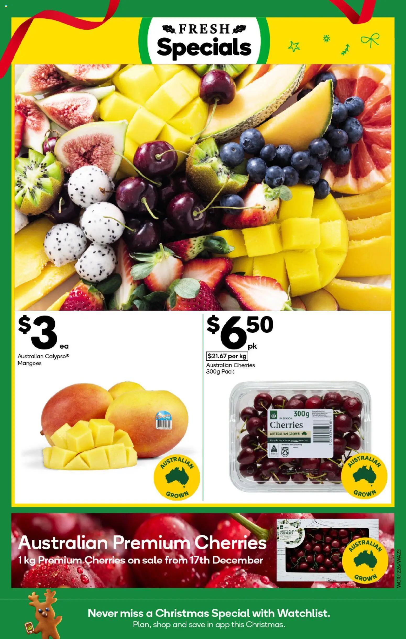 Woolworths catalogue - valid from 10.12.2025 | Page: 23 | Products: Cherries