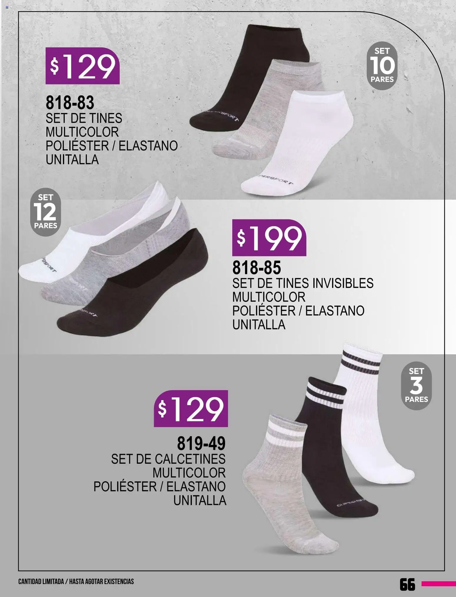 Nuevas ofertas de Cklass válidas en toda la República Mexicana desde el 08.01.2026. ¡Encuentra las mejores ofertas en Cklass catálogo Especial Supersport Caballero! | Página: 119