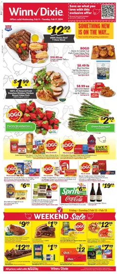 Preview of Winn Dixie weekly ads valid from 11.02.2026