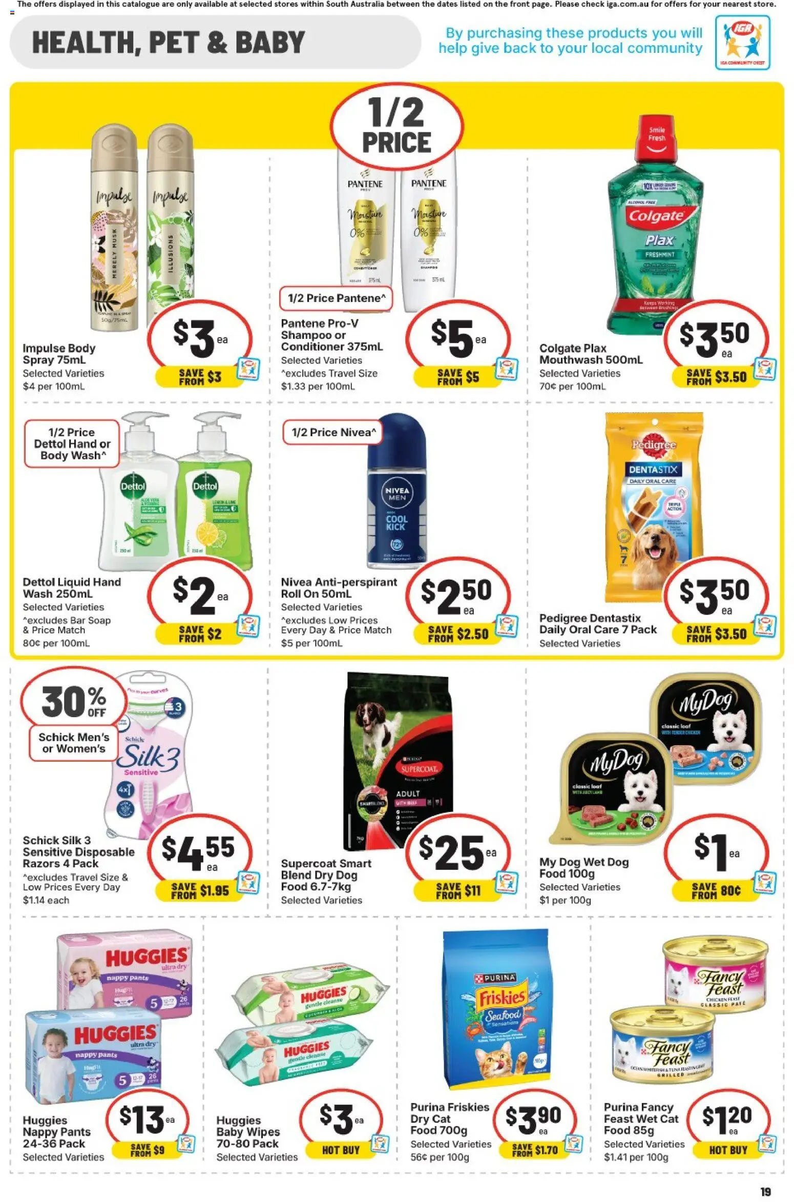 IGA catalogue - valid from 21.01.2026 | Page: 15 | Products: Soap, Antiperspirant, Mouthwash, Seafood