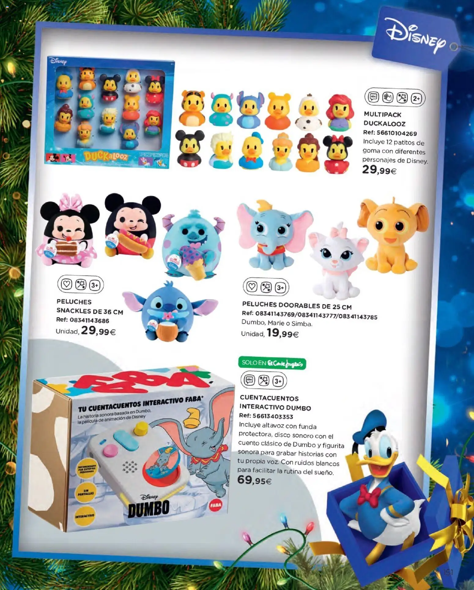 Nuevas ofertas de El Corte Inglés válidas en toda la República Mexicana desde el 27.10.2025. ¡Encuentra las mejores ofertas en El Corte Inglés catálogo Juguetes! | Página: 151 | Productos: Pantallas, Disco, Funda