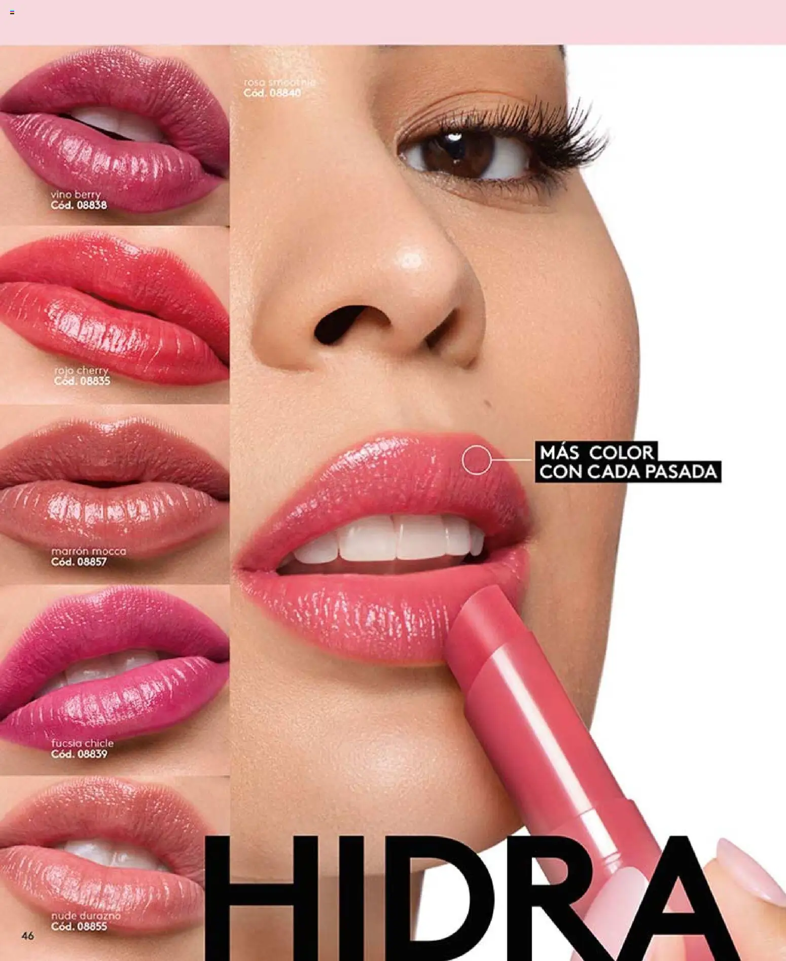 Catálogo Ésika Campaña 5 │ válido desde el 01.03.2026 | Página: 46 | Productos: Chicle, Vino, Durazno