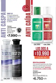 Vista previa Catálogo Amodil Campaña 3 válido desde el 01.03.2026 | Página: 94 | Productos: Champú, Acondicionador