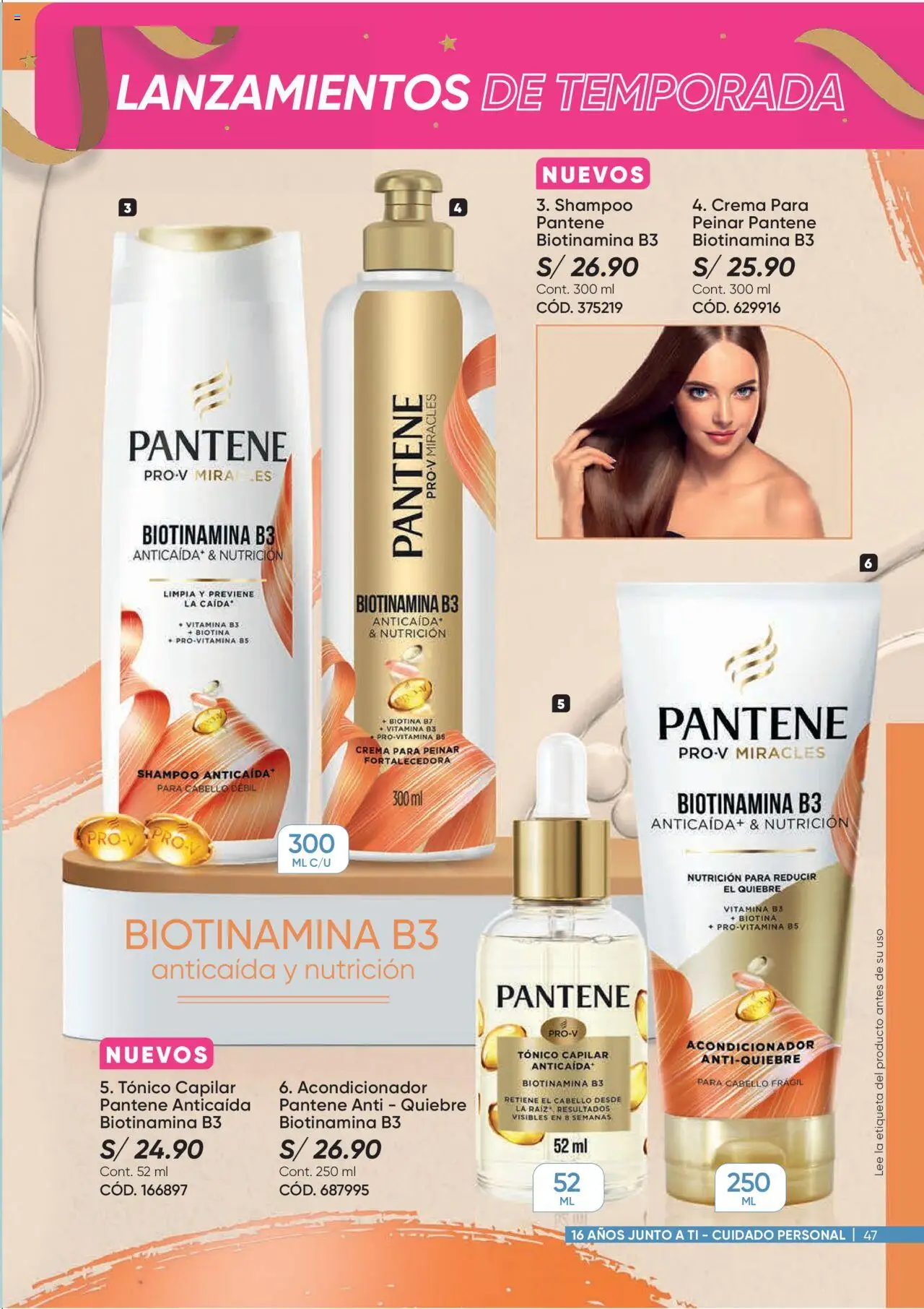 Catálogo Azzorti válido desde 15.09.2025 | Página: 47 | Productos: Shampoo, Acondicionador, Crema