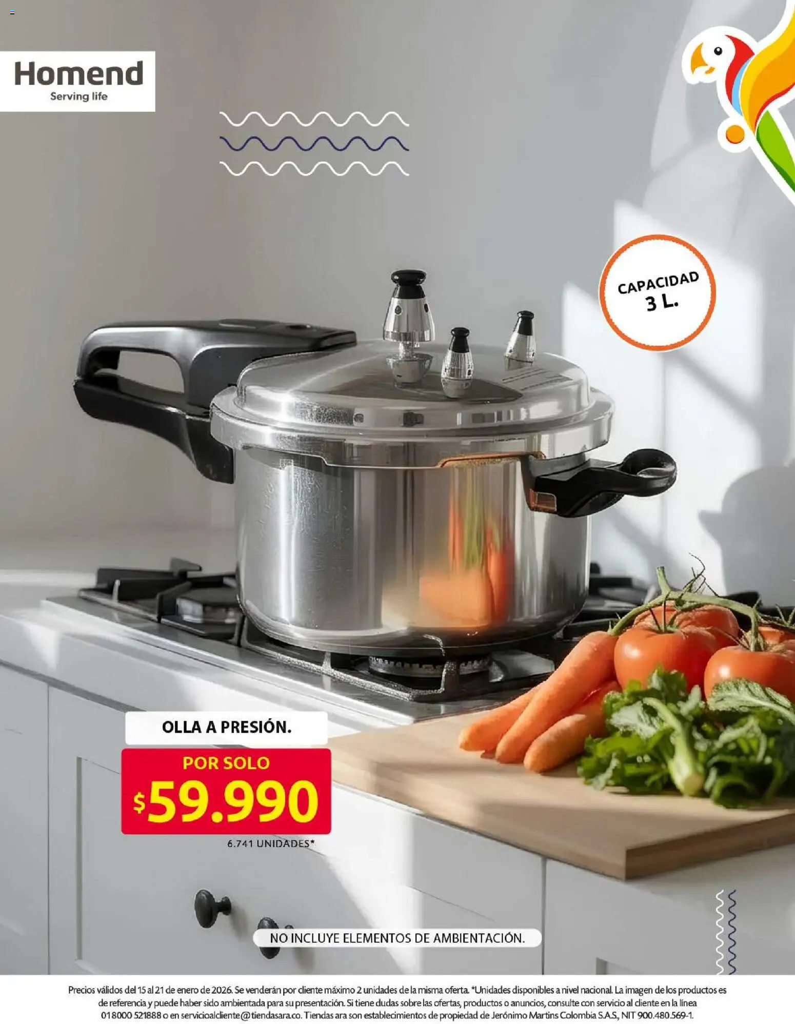 Ara revista - valida desde el 15.01.2026 | Página: 17 | Productos: Sobre, Olla