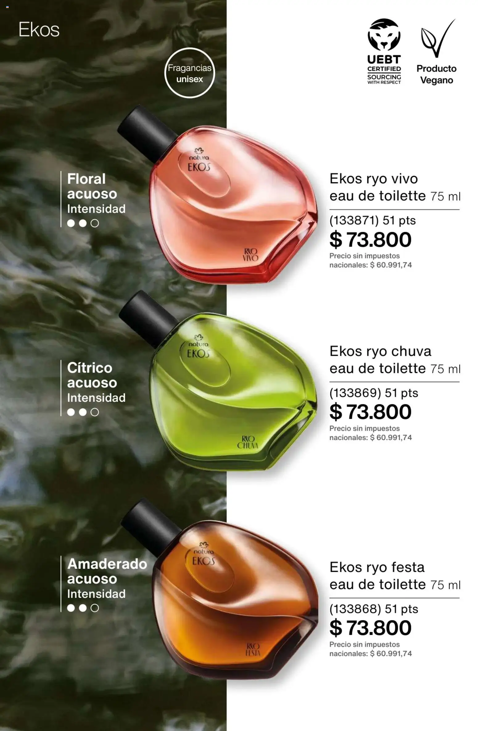 Catálogo Natura Ciclo 1/2026 │ válido desde el 06.01.2026 | Página: 93 | Productos: Eau de toilette