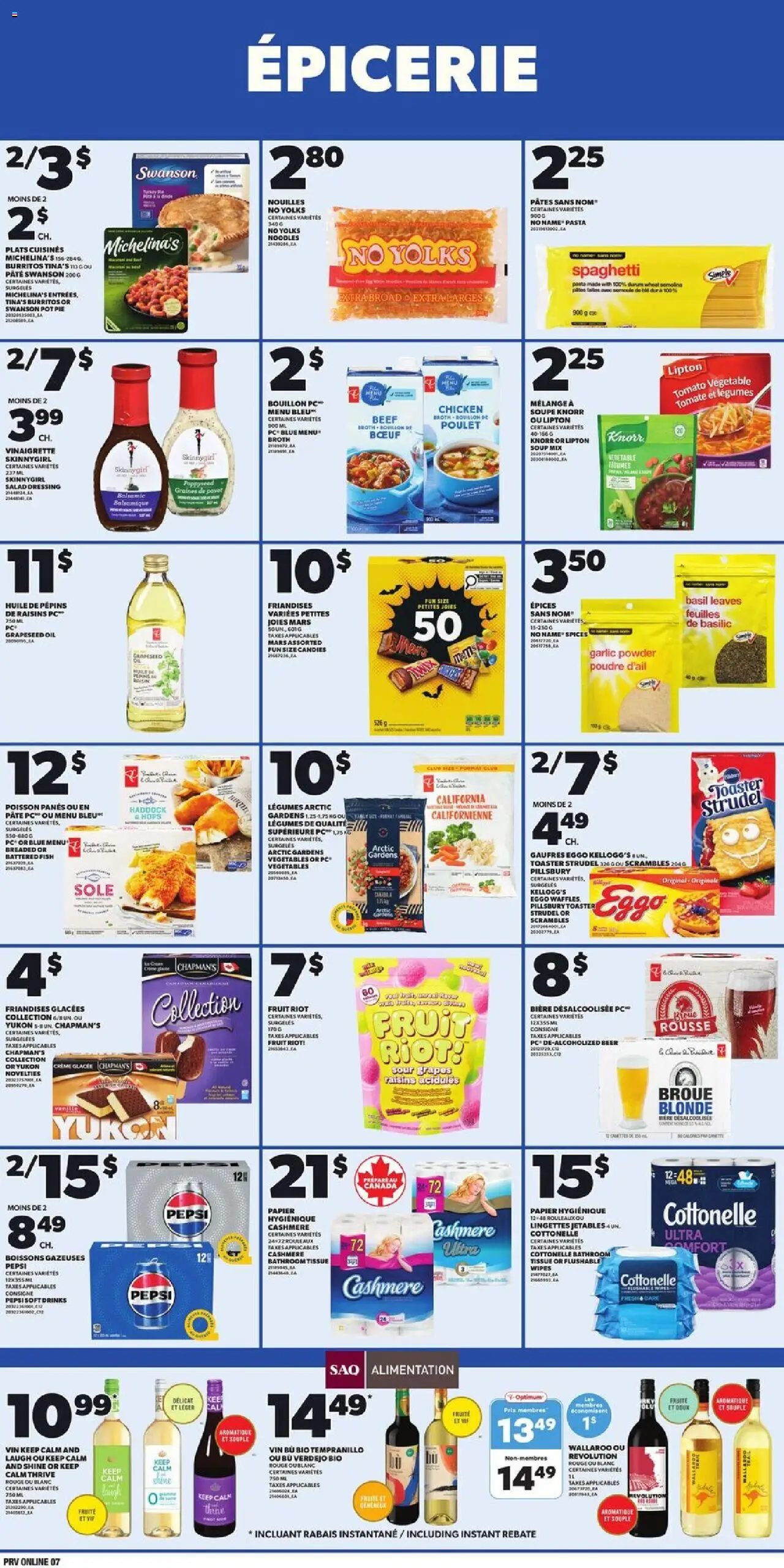 Provigo flyer valid from 23.10.2025 | Page: 8 | Products: Noodles, Pasta, PC, Chicken