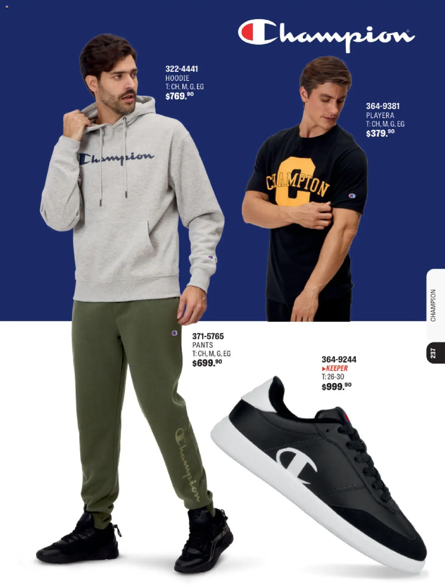 Nuevas ofertas de Andrea válidas en toda la República Mexicana desde el 31.10.2025. ¡Encuentra las mejores ofertas en Andrea catálogo Champion! | Página: 6 | Productos: Playera, Pants