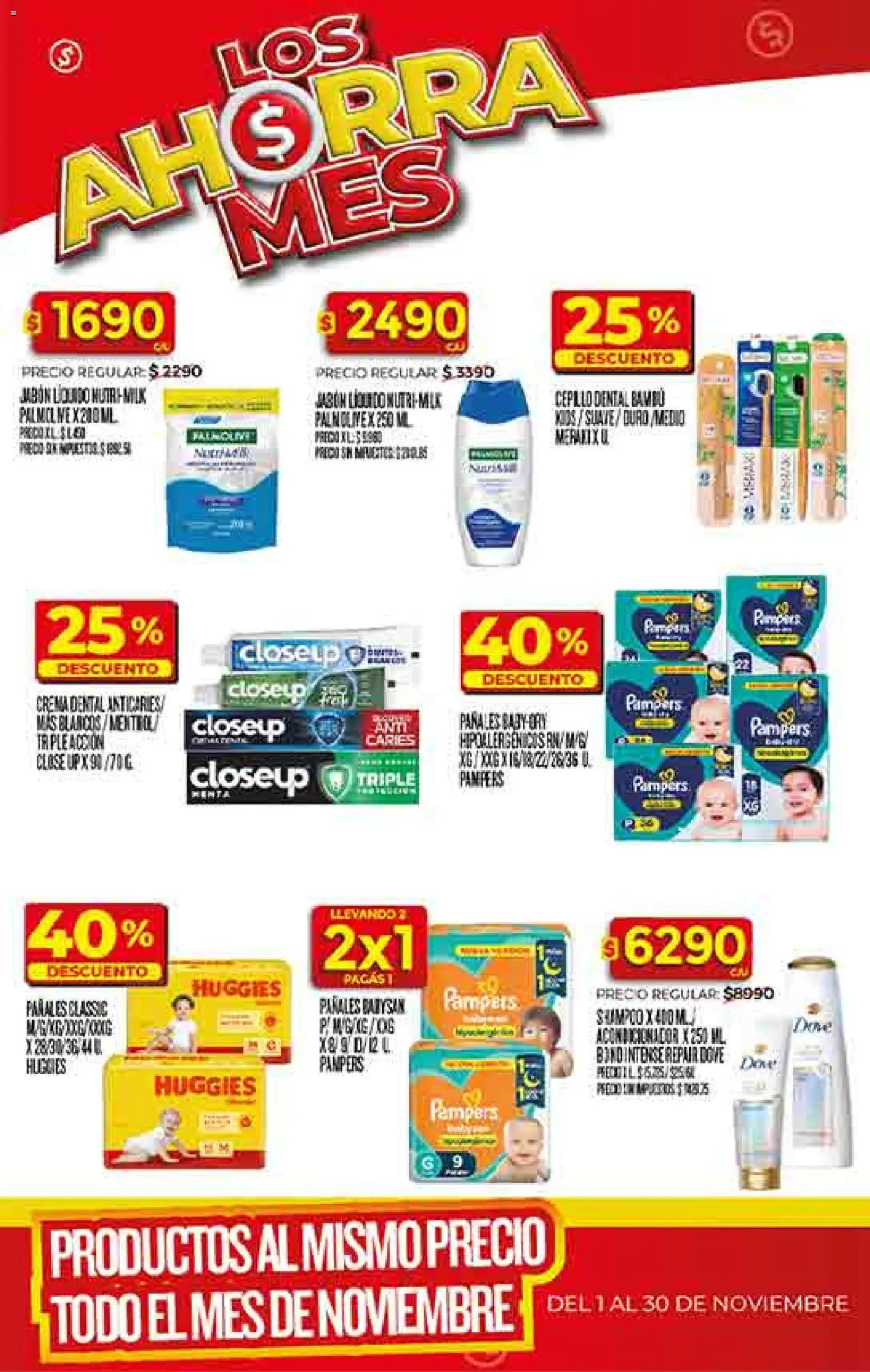 Dia - Ofertas - Salta y Jujuy │ válido desde el 19.11.2025 | Página: 41 | Productos: Jabón líquido, Jabón, Pañales, Crema