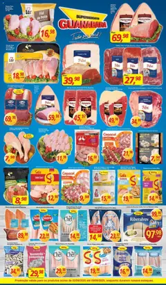 Supermercados Guanabara Folheto - válido de 03.09.2025 | Página: 2 | Produtos: Lombo, Pão, Peixe, Frango
