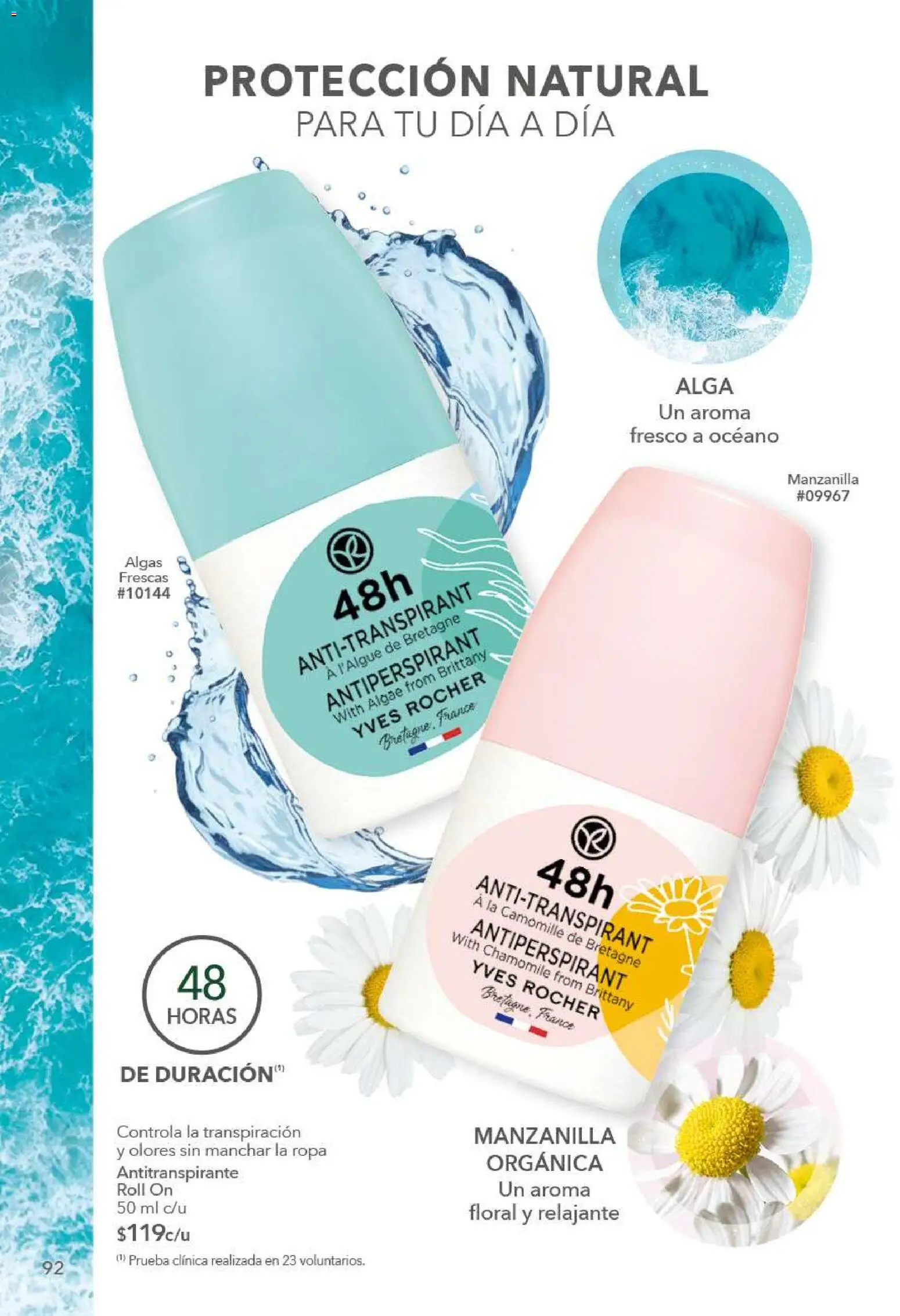 Nuevas ofertas de Yves Rocher válidas en toda la República Mexicana desde el 09.12.2025. ¡Encuentra las mejores ofertas en Yves Rocher campaña 17 2025! | Página: 94 | Productos: Antitranspirante, Ropa