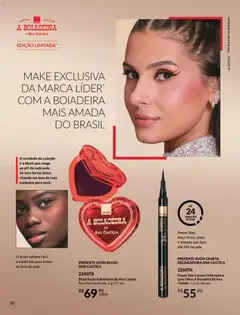 Avon - Campanha 19 - Pré-Visualização do folheto da loja Avon, válido de 21.11.2025 | Página: 50 | Produtos: Blush, Caneta