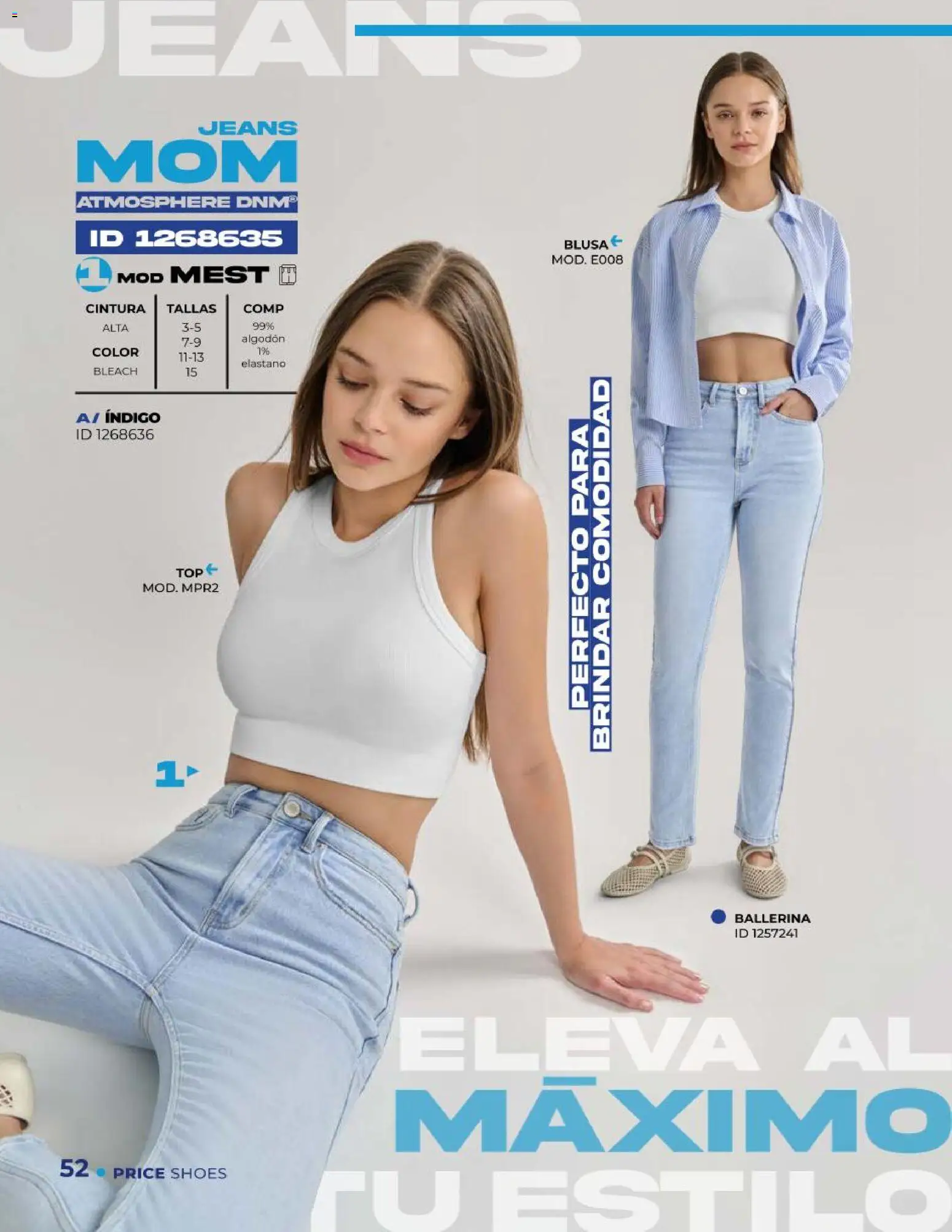 Nuevas ofertas de Price Shoes válidas en toda la República Mexicana desde el 05.02.2026. ¡Encuentra las mejores ofertas en Price Shoes catálogo Jeans! | Página: 52