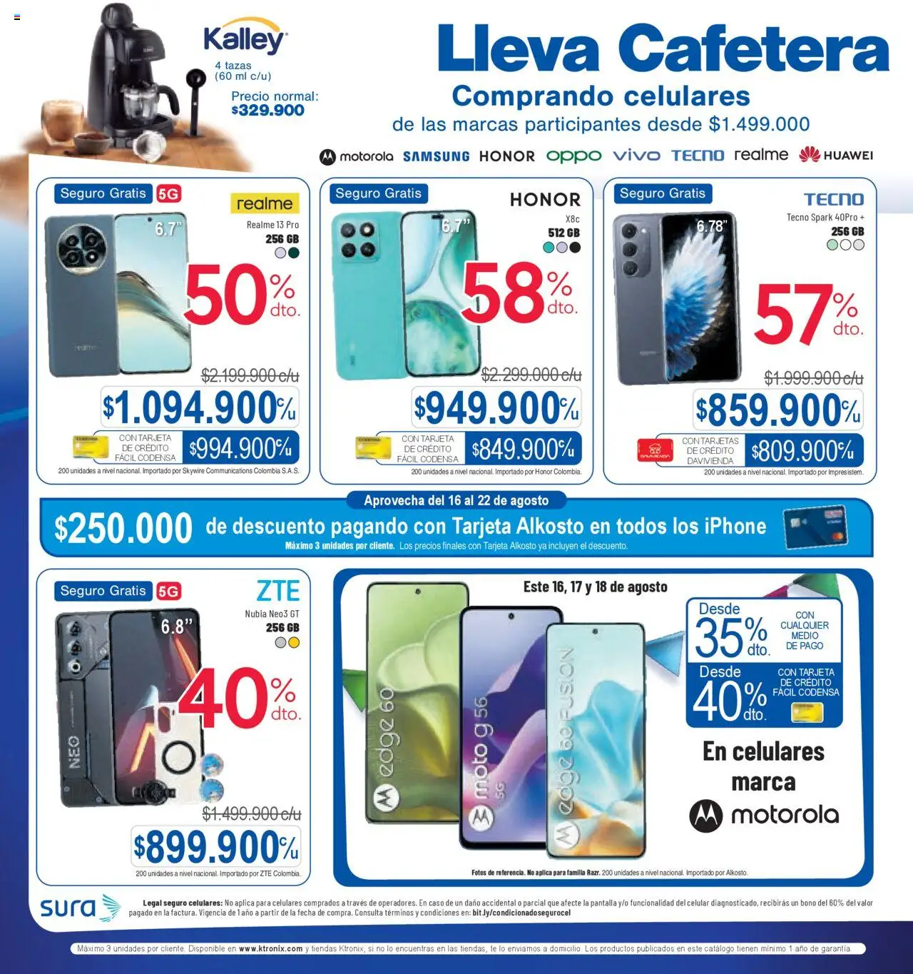 Ktronix revista - valida desde el 16.08.2025 | Página: 4 | Productos: Té, Caso, Cafetera