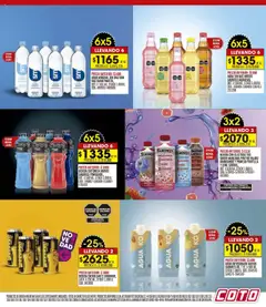 Coto ofertas │ válido desde el 21.07.2025 | Página: 9 | Productos: Manzana, Agua, Pomelo, Arándanos