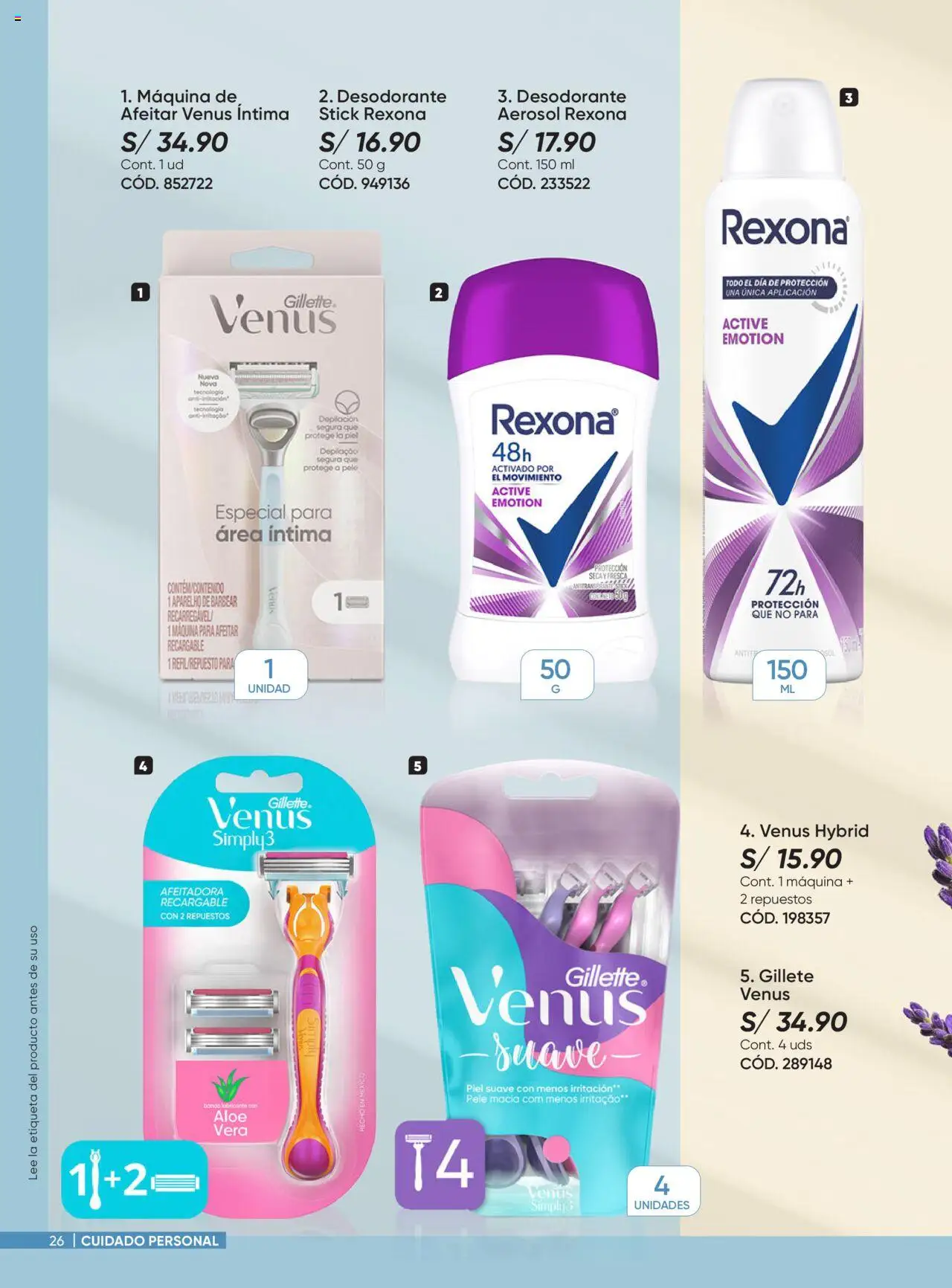 Catálogo Azzorti válido desde 29.09.2025 | Página: 26 | Productos: Desodorante