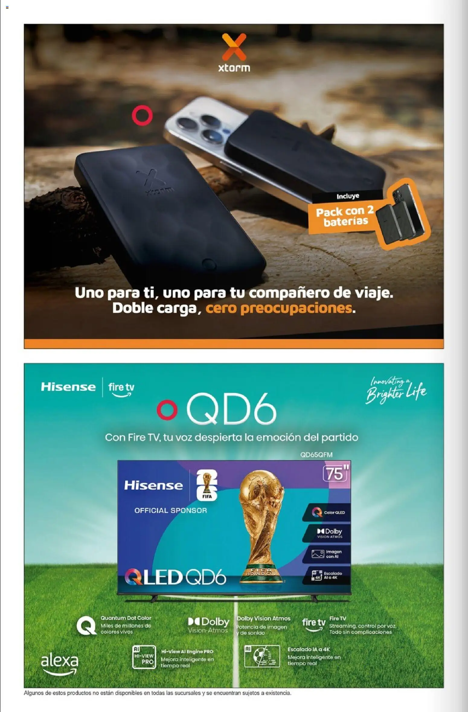 Nuevas ofertas de Costco válidas en toda la República Mexicana desde el 01.03.2026. ¡Encuentra las mejores ofertas en Costco Revista de marzo! | Página: 2 | Productos: Televisión