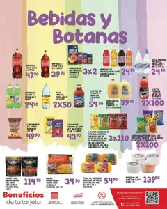 Nuevas ofertas de Alsuper válidas en toda la República Mexicana desde el 15.08.2025. ¡Encuentra las mejores ofertas en A ELEGIR VARIEDAD DE BOTANAS SABRITAS; PAPA SAL 105 GR, RUFFLES QUESO 120 GR, DORITOS QUESO 146 GR, CHEETOS TORCIDITOS 145 GR O RANCHERITOS 145 GR, A elegir variedad de botanas Sabritas; Papa Sal 105 gr, Ruffles Queso 120 gr, Doritos Queso 146 gr, Cheetos Torciditos 145 gr o Rancheritos 145 gr! | Página: 7