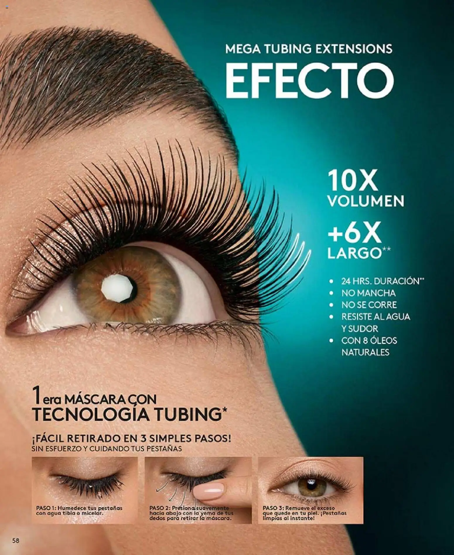 Catálogo Ésika Campaña 1 │ válido desde el 01.01.2026 | Página: 58 | Productos: Agua, Máscara