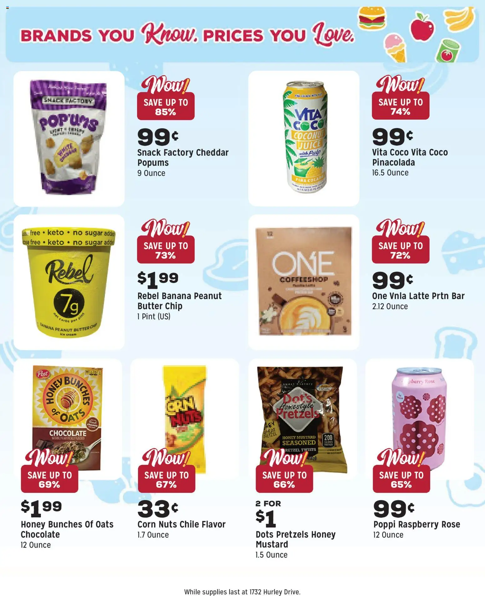 Grocery Outlet Weekly Ad - ID - valid from 21.01.2026 | Page: 10 | Products: Corn, Cream, Ice cream, Raspberry
