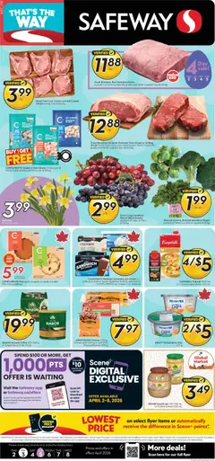 Preview of Safeway weekly flyer / circulaire from shop Safeway valid from 02.04.2026