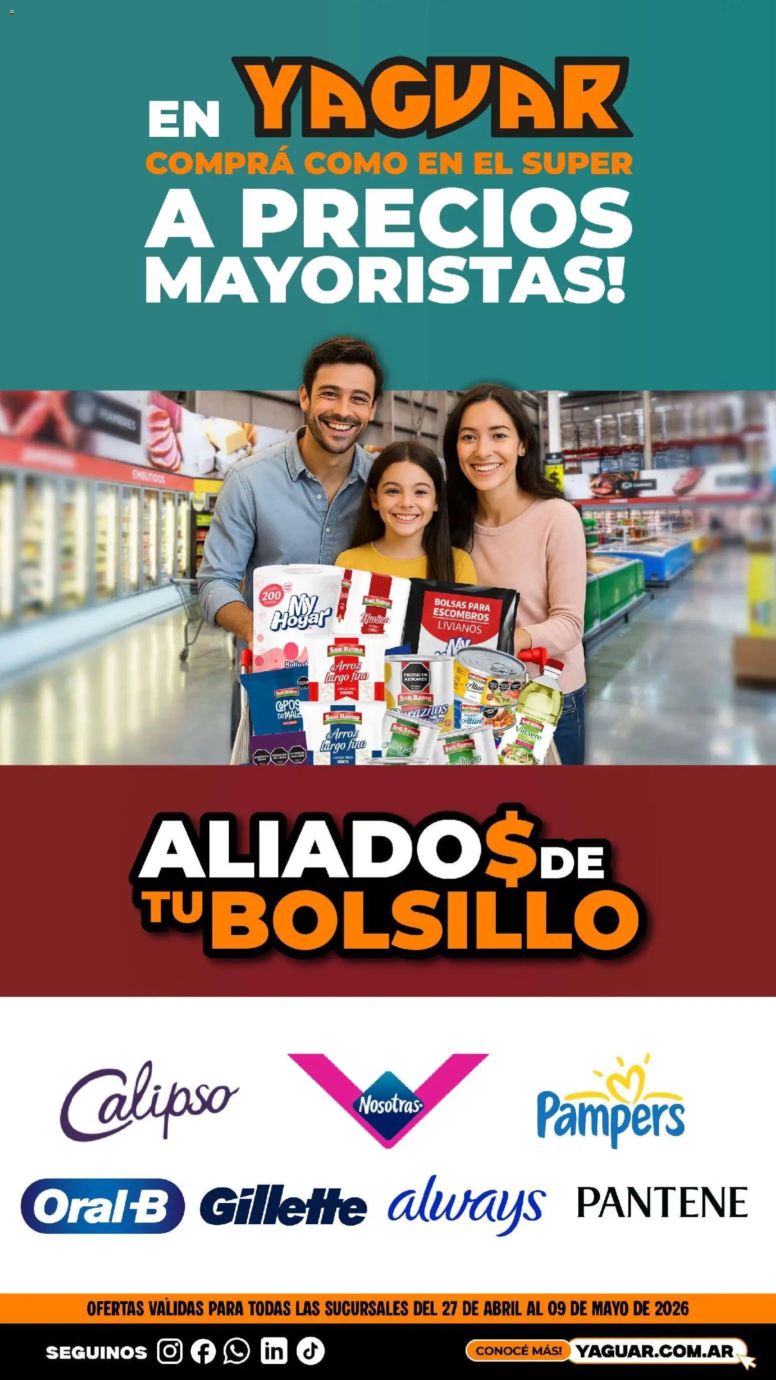 Yaguar - Aliados de tu bolsillo Buenos Aires │ válido desde el 27.04.2026 | Página: 1