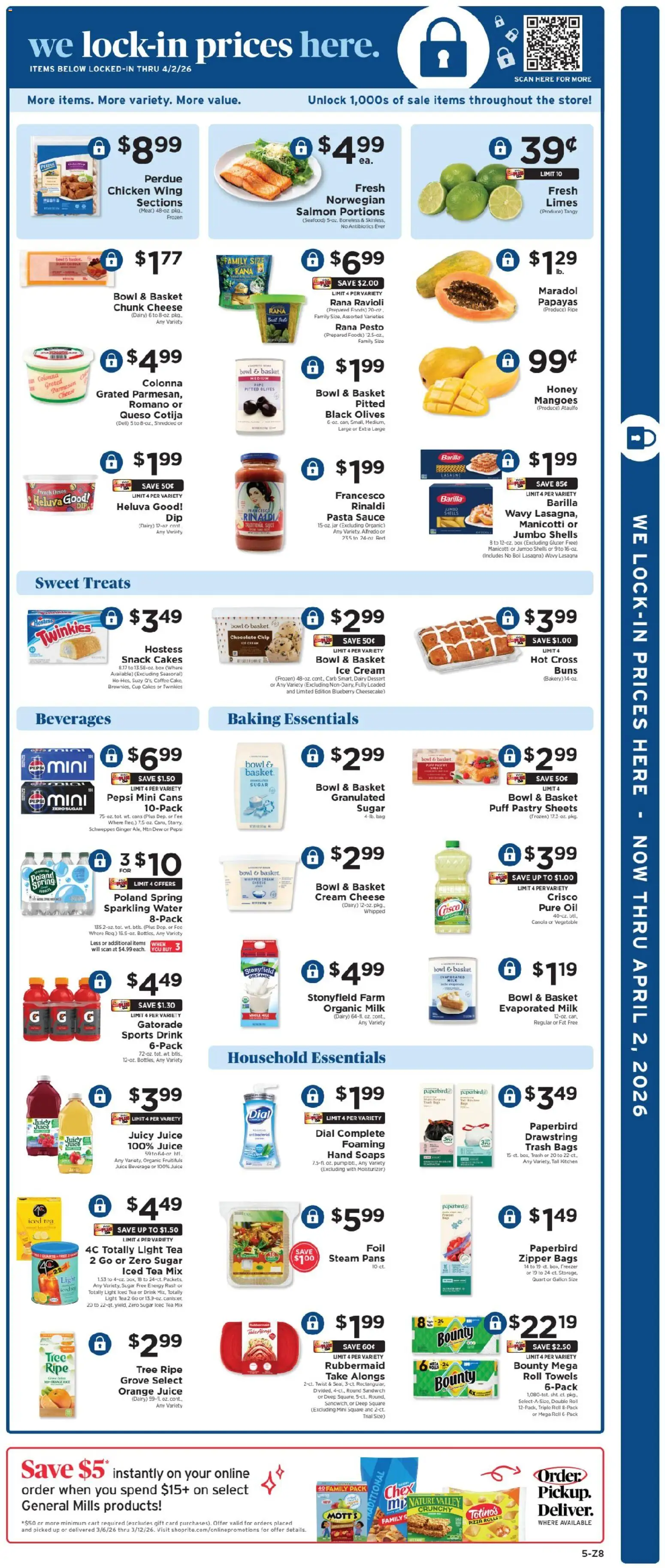 ShopRite Weekly Ad - valid from 06.03.2026 | Page: 6 | Products: Pump, Oil, Tea, Freezer