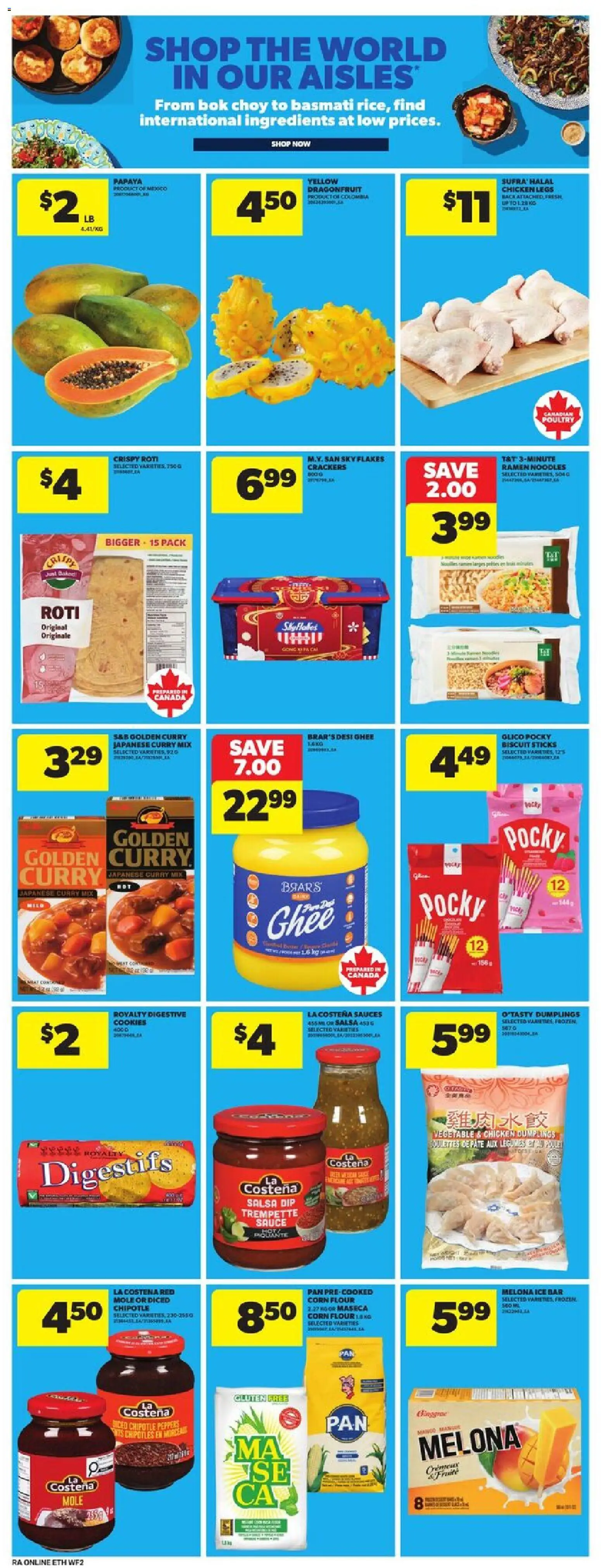 Atlantic Superstore flyer valid from 30.10.2025 | Page: 19 | Products: Noodles, Cookies, Flakes, Chicken
