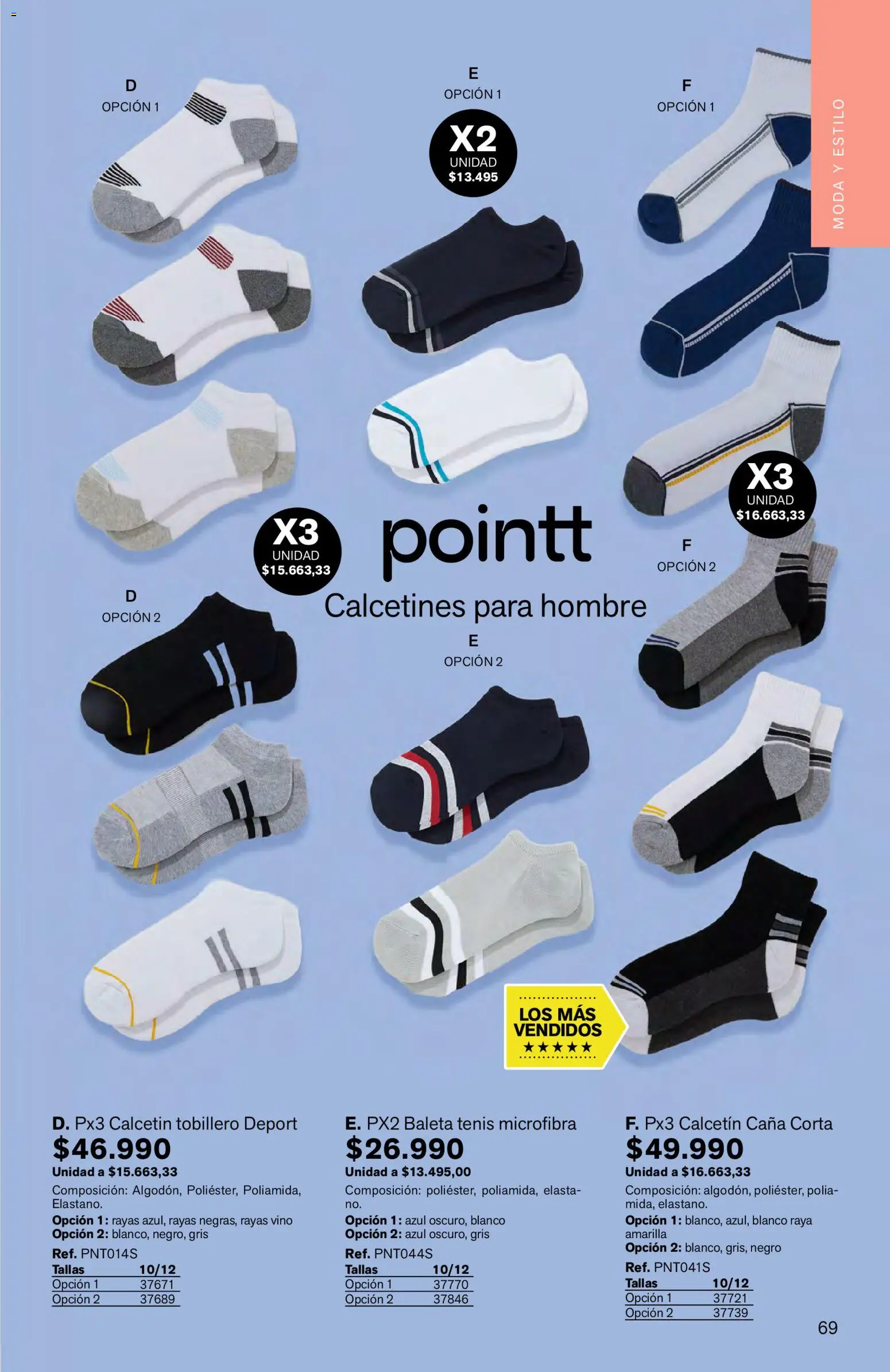 Leonisa revista - valida desde el 16.03.2026 | Página: 69 | Productos: Baleta, Tenis, Vino