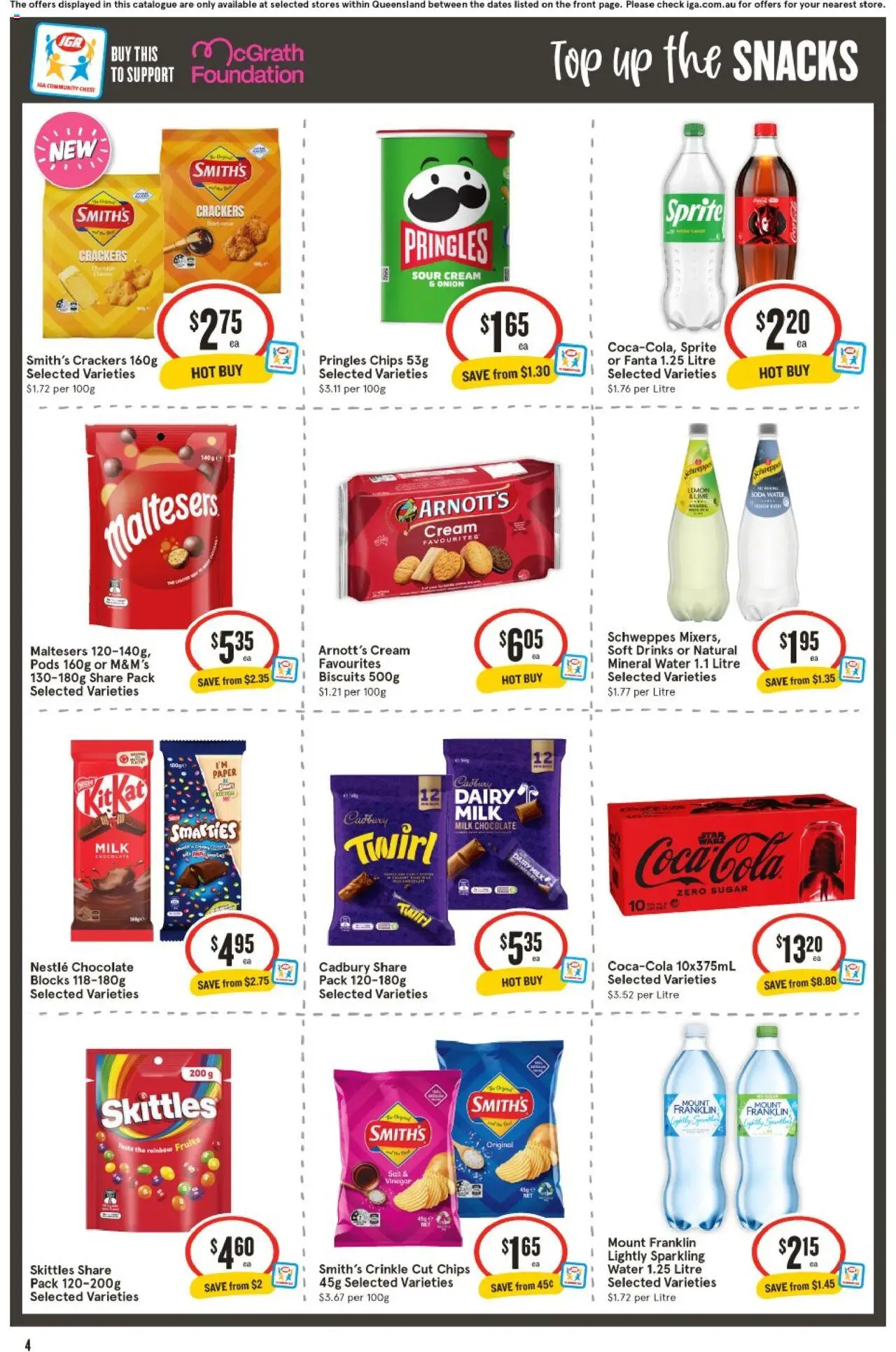 IGA catalogue - valid from 10.09.2025 | Page: 5 | Products: Biscuits, Fruits, Vinegar, Lime