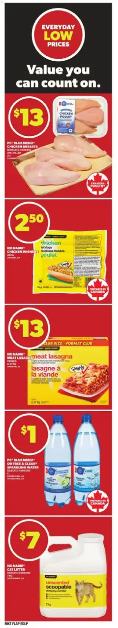Preview of Loblaws weekly flyer / circulaire from shop Loblaws valid from 04.12.2025 | Page: 15 | Products: Chicken breasts, PC, Chicken