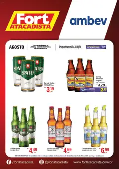 Fort Atacadista - Ofertas Ambev - Pré-Visualização do folheto da loja Fort Atacadista, válido de 07.08.2025